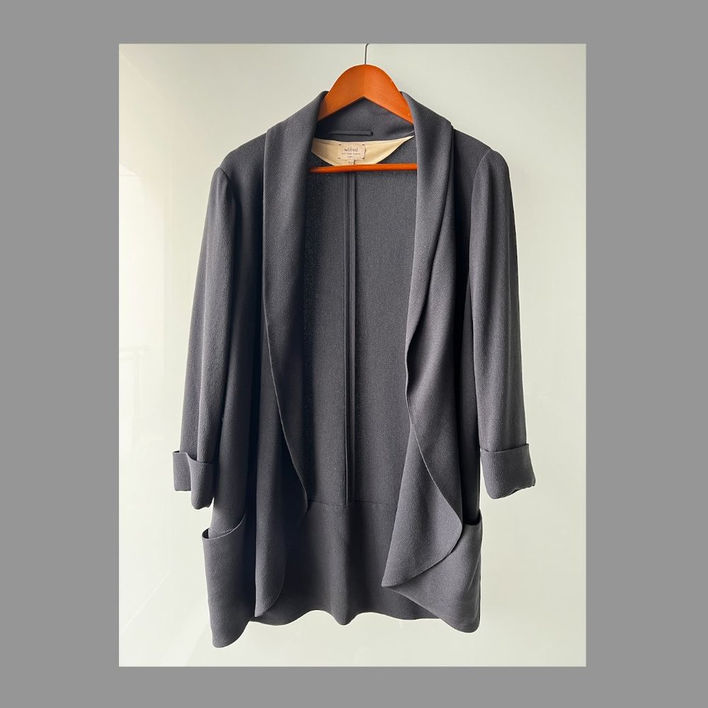 Grey/Blue Wilfred Blazer - sz 8